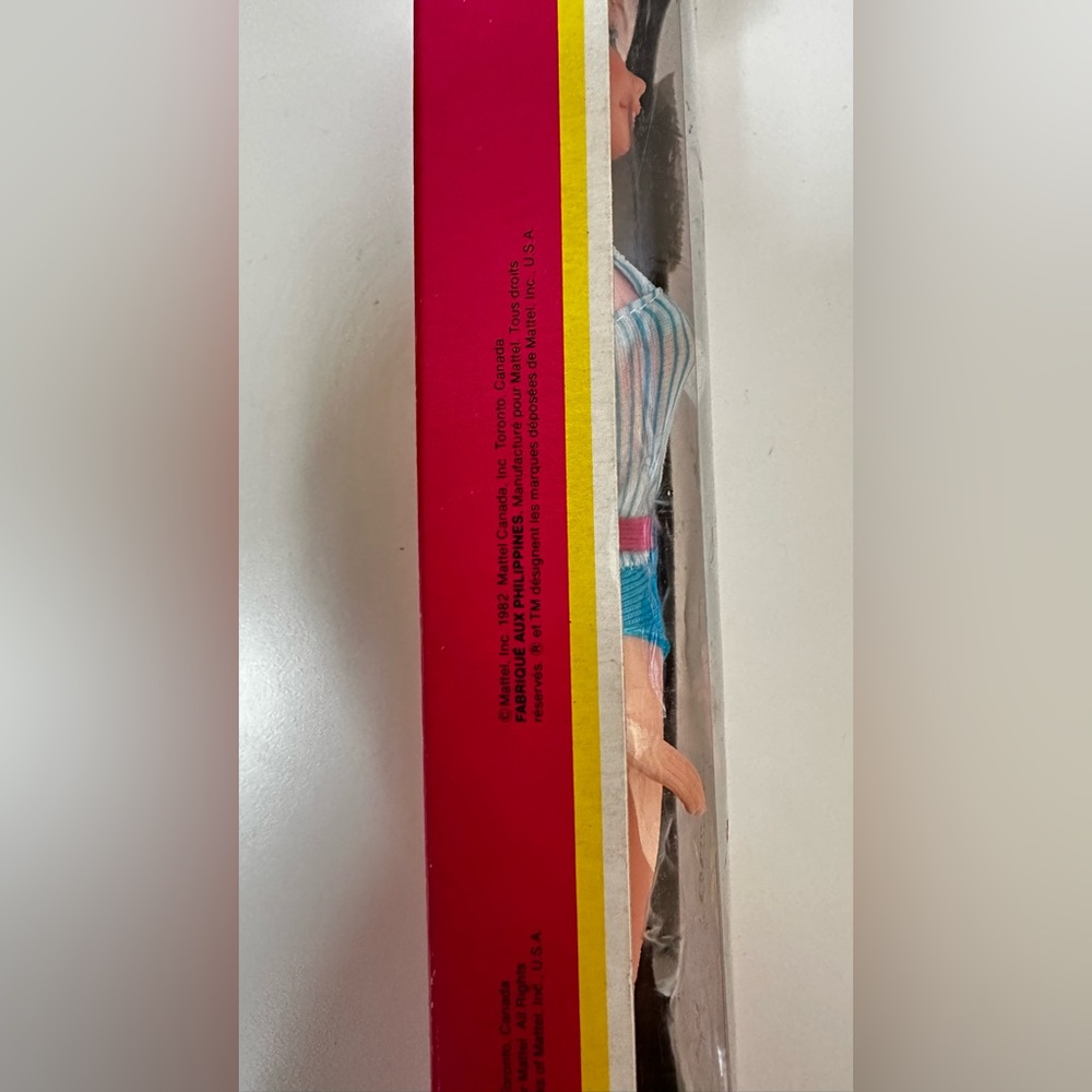 Vintage 1982 Barbie #5336 Blue Bathing Suit NIB Rare Foreign Edition - Picture 8 of 15